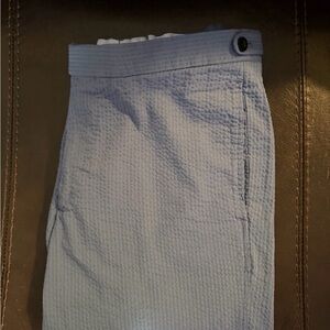 Sid Mashburn Blue Seersucker Pants Size 32